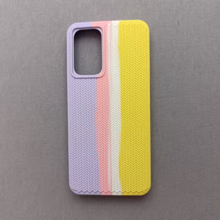گارد  - قاب   کاور سیلیکونی بافت اورجینال پاکنی مناسب برای سامسونگ آ73 Galaxy A73 (a 73) - A736