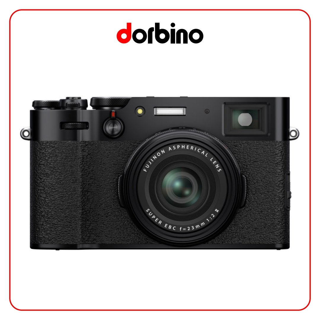 دوربین عکاسی فوجی فیلم FUJIFILM X100V Digital Camera (Black) - فروشگاه دوربین دوربینو