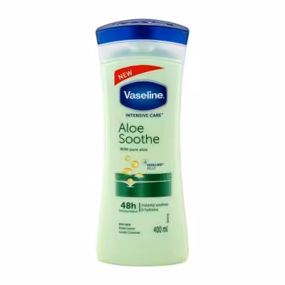 لوسیون بدن وازلین Vaseline مدل Aloe Soothe اصلی
