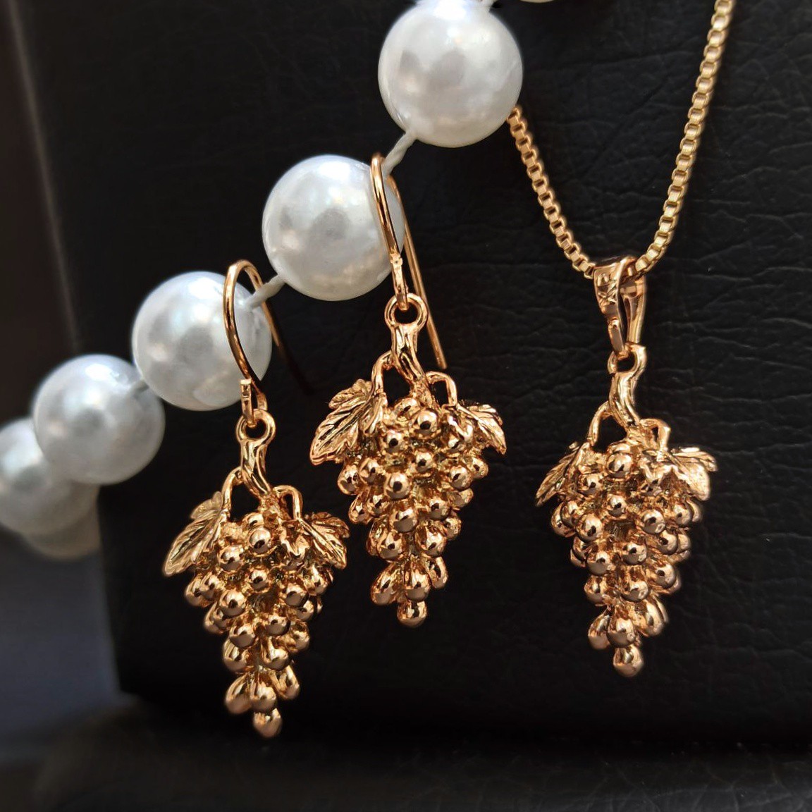 زیورآلات ژوپینگ es نیم ست همراه با زنجیر ژوپینگ 