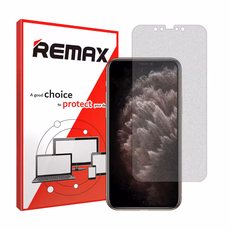 گلس اپل iPhone 11 Pro Max مدل هیدروژلی مات برند ریمکس کد S