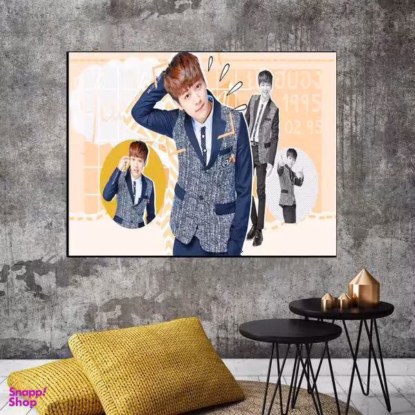 تابلو شاسی بکلیت طرح گروه کره ای آیکون مدل SH-S6376