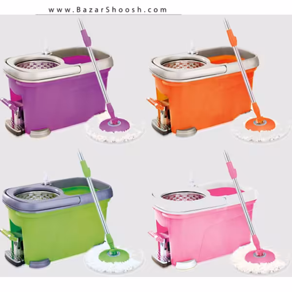 ست سطل و تی پدال دار یونیک مدل 2515