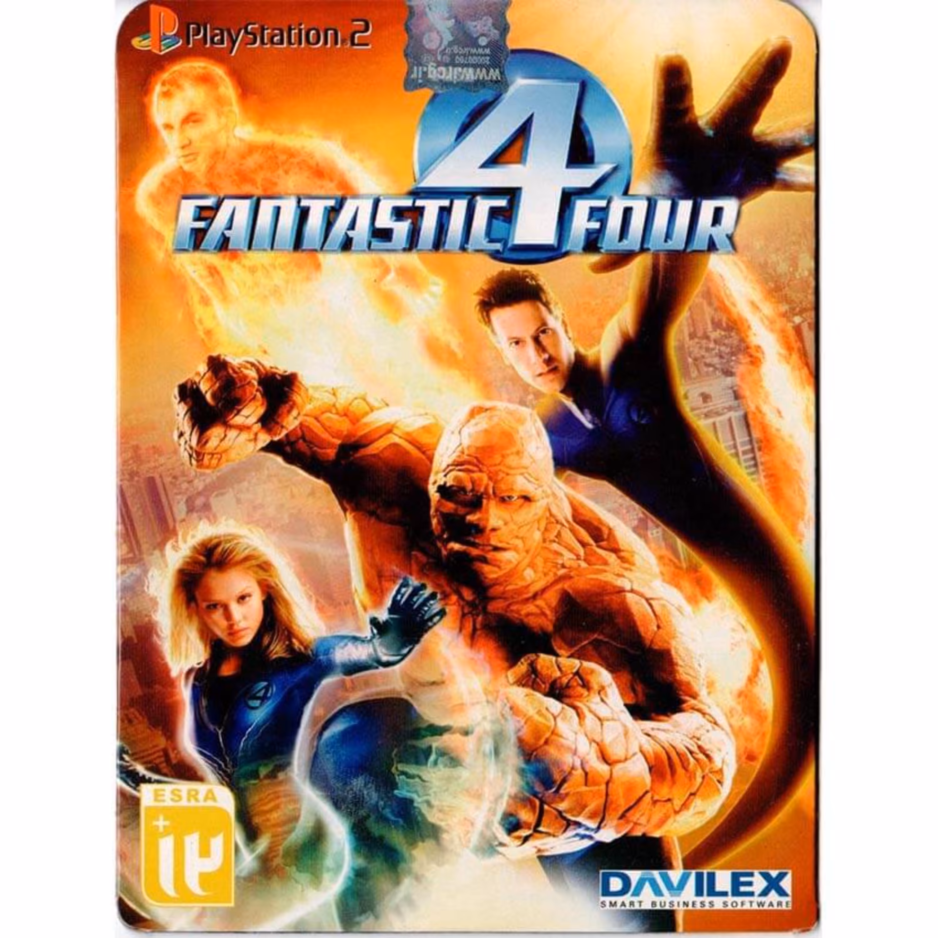 بازی پلی استیشن 2 Fantastic Four