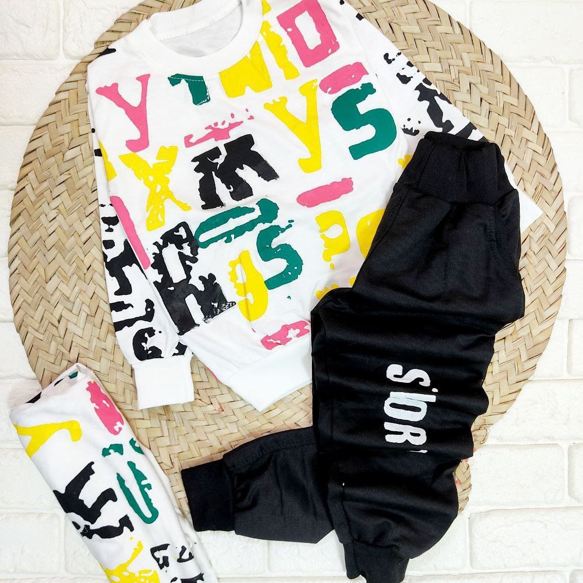 بلوز شلوار اسپرت بچگانه