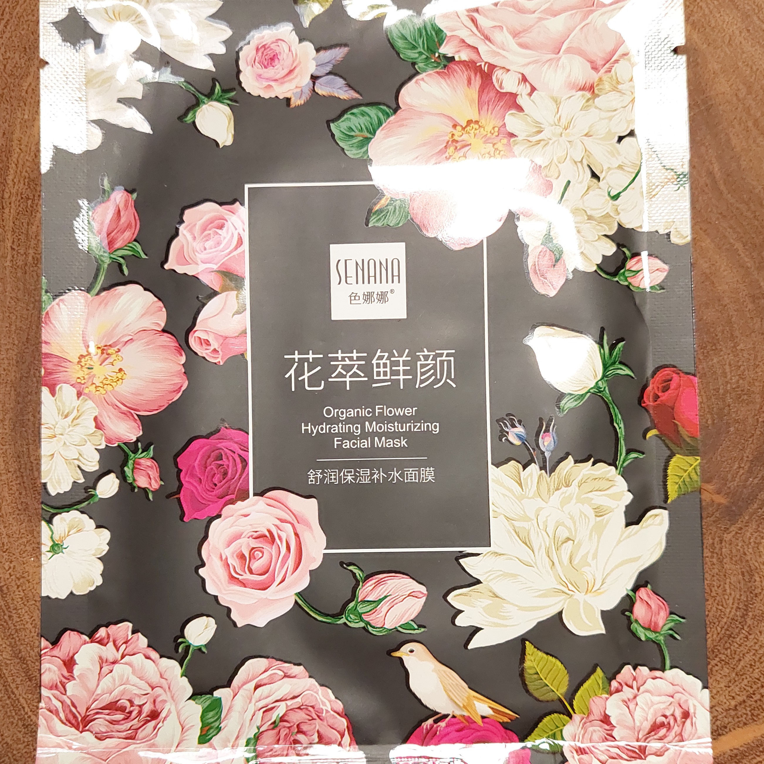ماسک ورقه ای گل رز ارگانیک سنانا SENANA