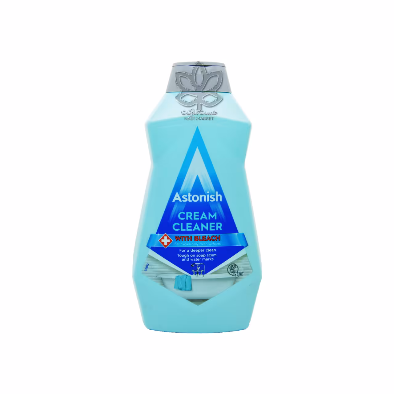 کرم پاک کننده و رسوب زدا حمام ( با سفید کننده ) 500 میل استونیش - astonish