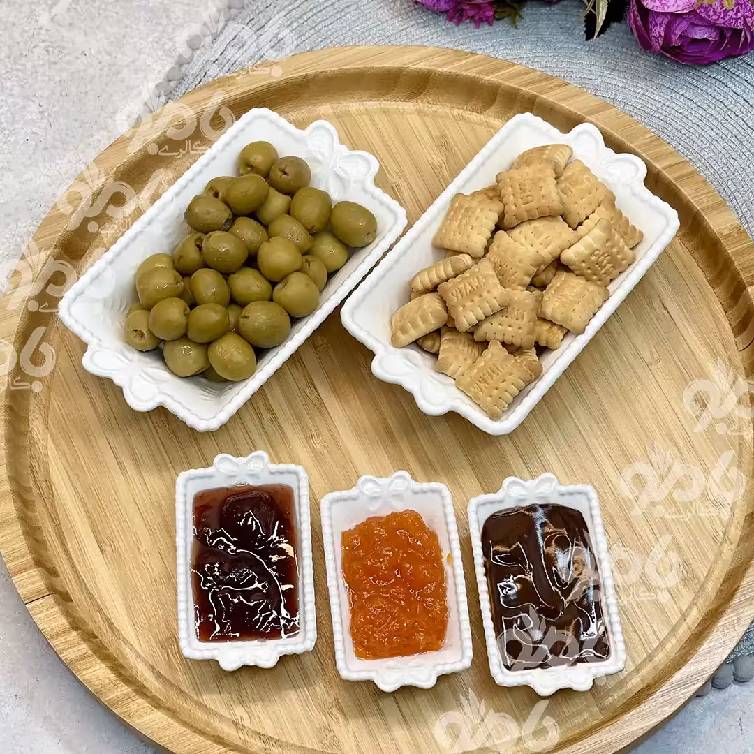 پیاله سرامیک مستطیل وارداتی پاپیون
