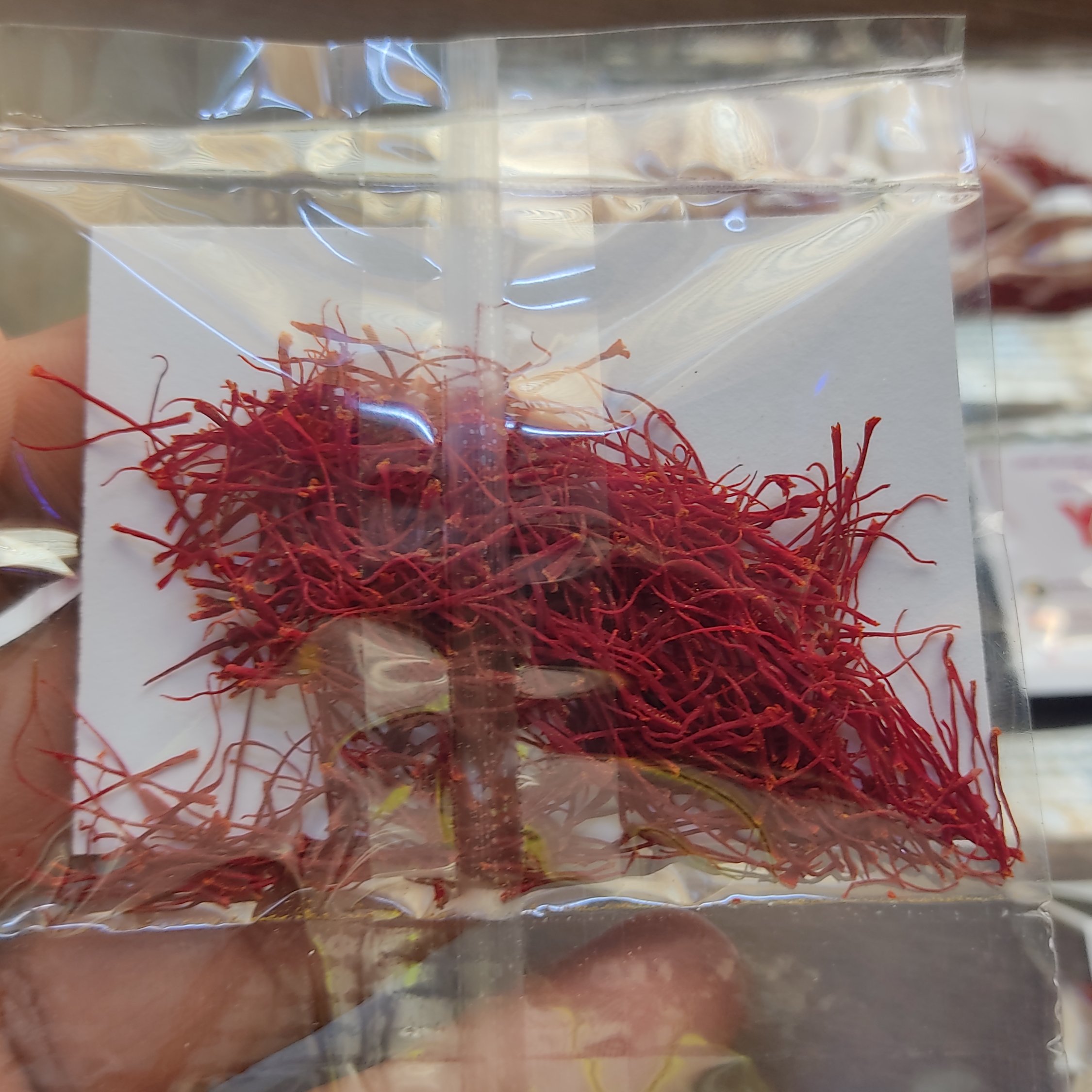 زعفران سرگل ممتاز امسالی یک گرمی (تضمینی)