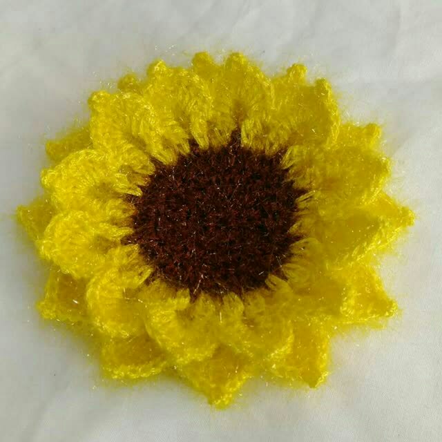 اسکاج گل آفتابگردان ، زیرلیوانی