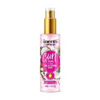 اسپری احیا کننده و آبرسان مو فر اینکتو Inecto سری Curl حاوی روغن نارگیل حجم 200 میلی لیتر