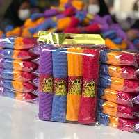 دستمال آشپزخانه میکروفایبر حوله ای نخی مجموعه 40 عددی  