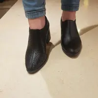 کفش بنتی کف تاشو رویه بسیار لطیف تخت بدون صدا ارتجاعی سبک طبی مدیری سایز 36تا 41 آستر سوییت خارجی ضد حساسیت دارای فنر 