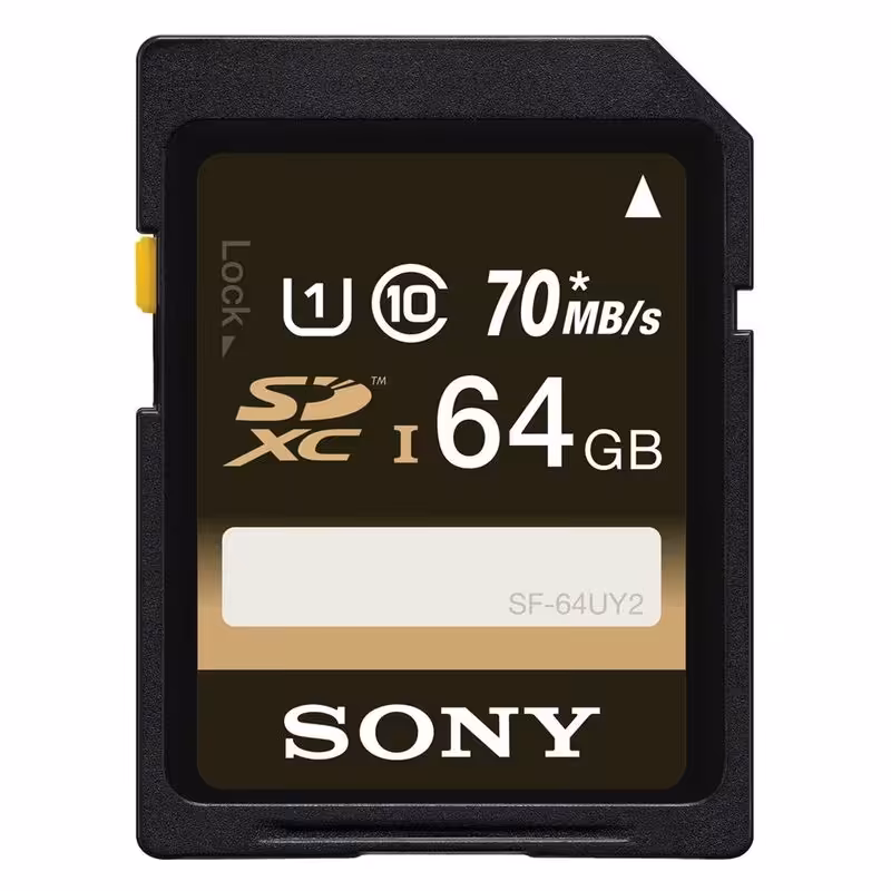 کارت حافظه سونی مدل Sony 64GB UHS-I SDXC (Class 10) - SF-64UY2/T1