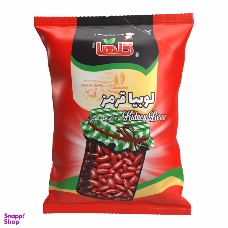 لوبیا قرمز گلها وزن 400 گرم