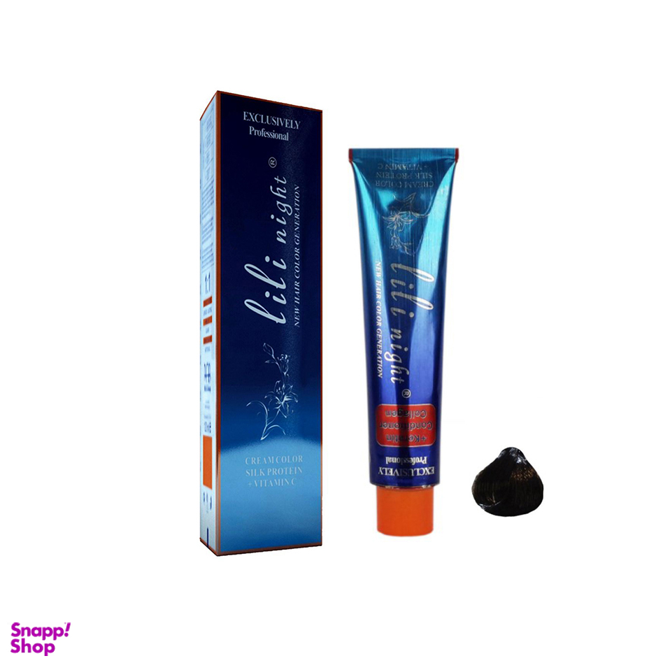 رنگ مو لی لی نایت (Lili Night) مدل R10100031 شماره 500