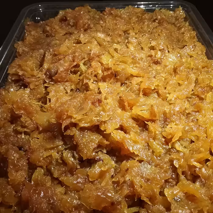 پیاز سرخ شده نگینی و نرم مناسب پخت و پز (نیم کیلویی) 