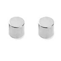 آهنربا نئودیمیوم سوپرمگنت استوانه سایز 10x10 mm میلیمتر بسته 2 عددی (یک سانتی)