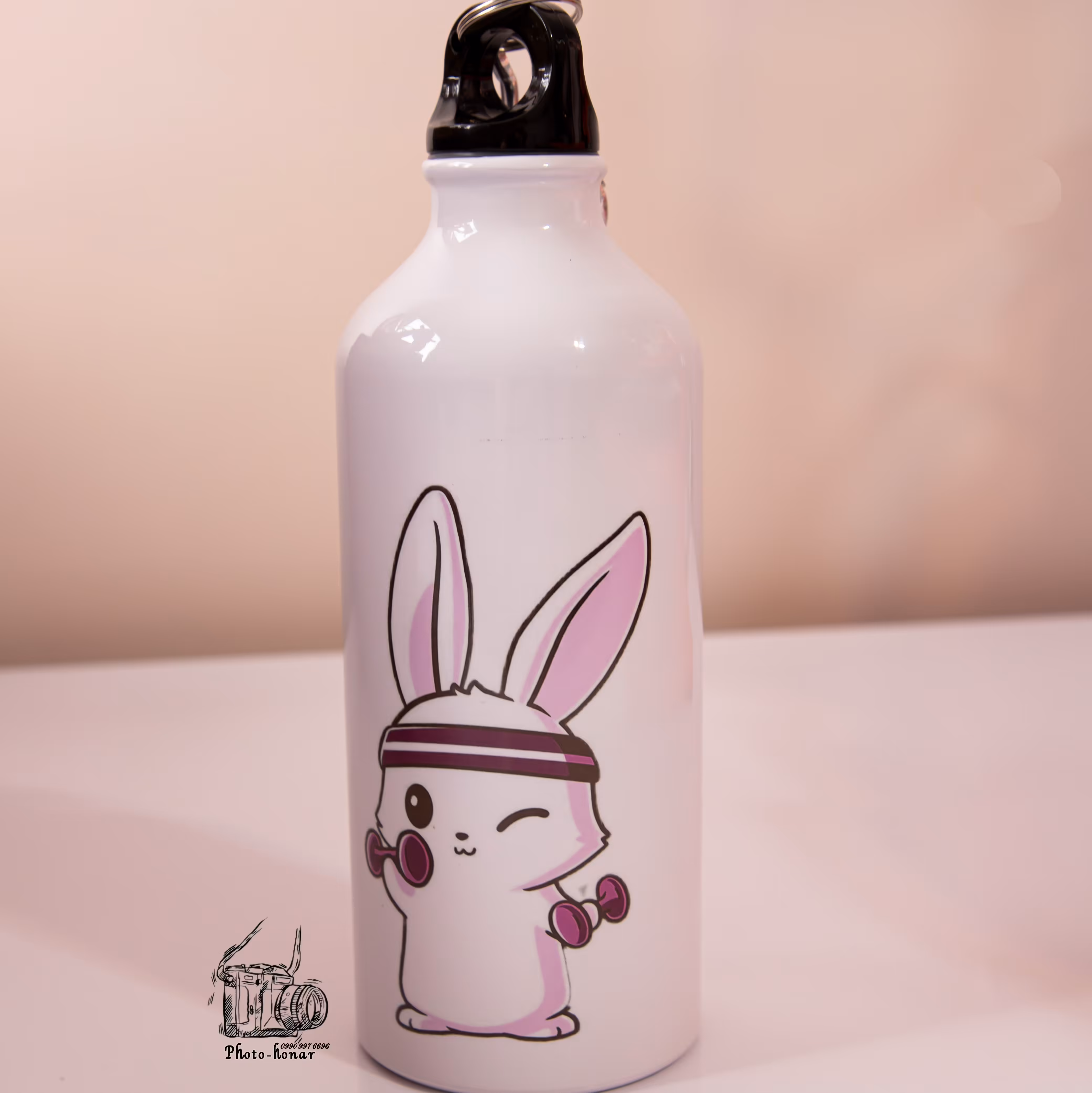 قمقمه فلزی طرح دار  با چاپ دلخواه شما