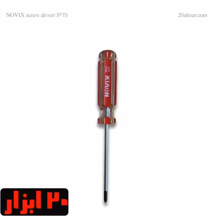 پیچ گوشتی کوچک چهارسو نوویکس 75*3