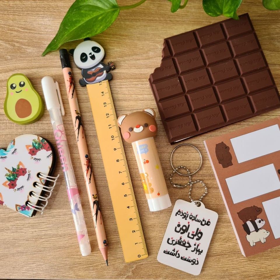 پک تحریر قهوه ای