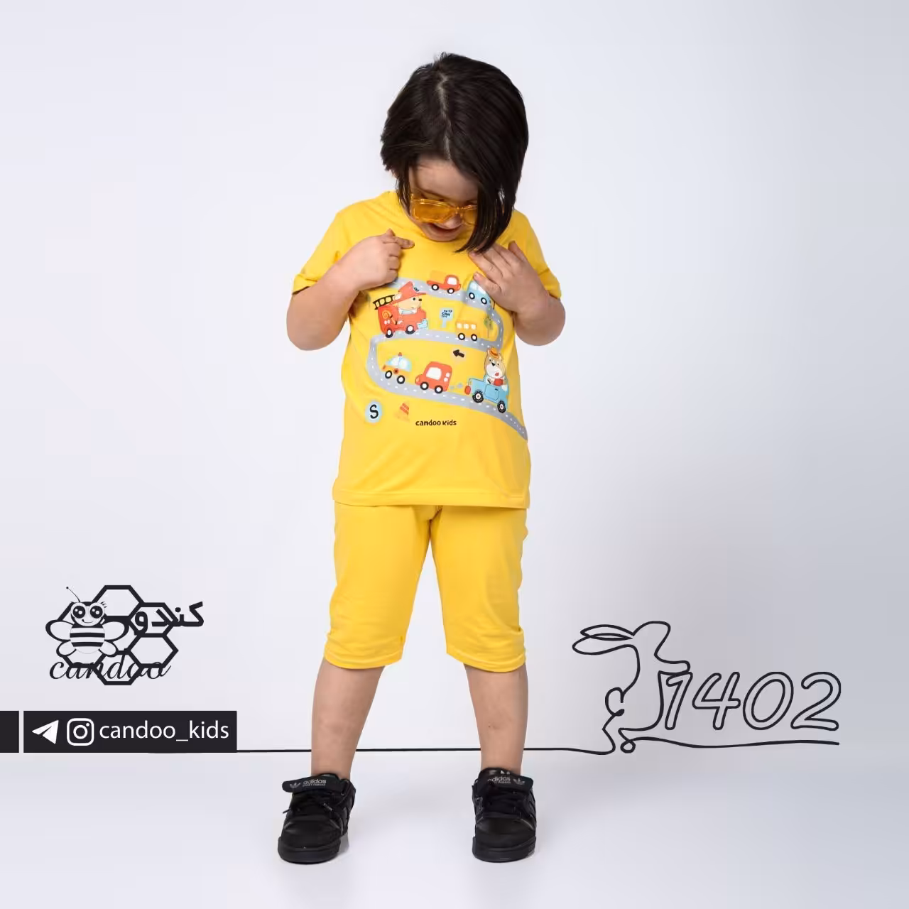 تیشرت و شلوارک خانگی پسرانه جنس اعلا