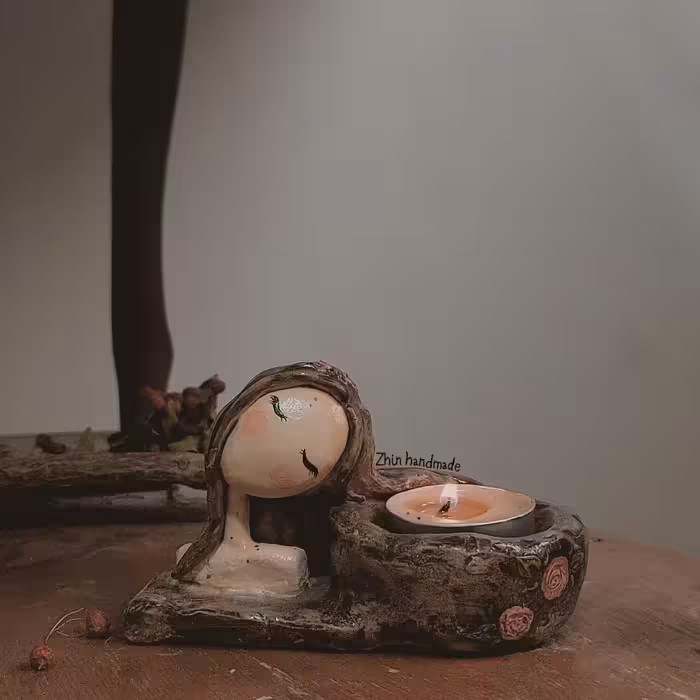 جا شمعی وارمر تک نسخه دستساز طرح دخترک