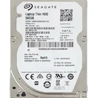 هارد HDD لپ تاپ 500 گیگابایت سی گیت Sata Slim 5400RPM 