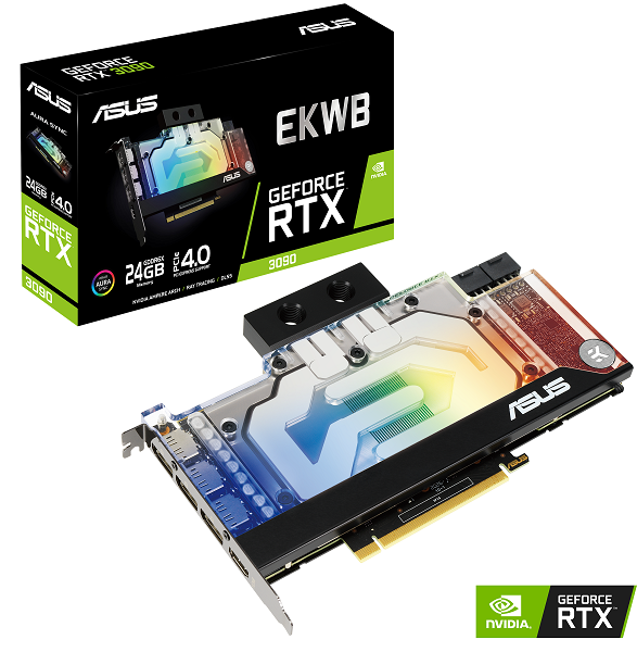 کارت گرافیک  ایسوس مدل RTX3090-24G-EK حافظه 24 گیگابایت