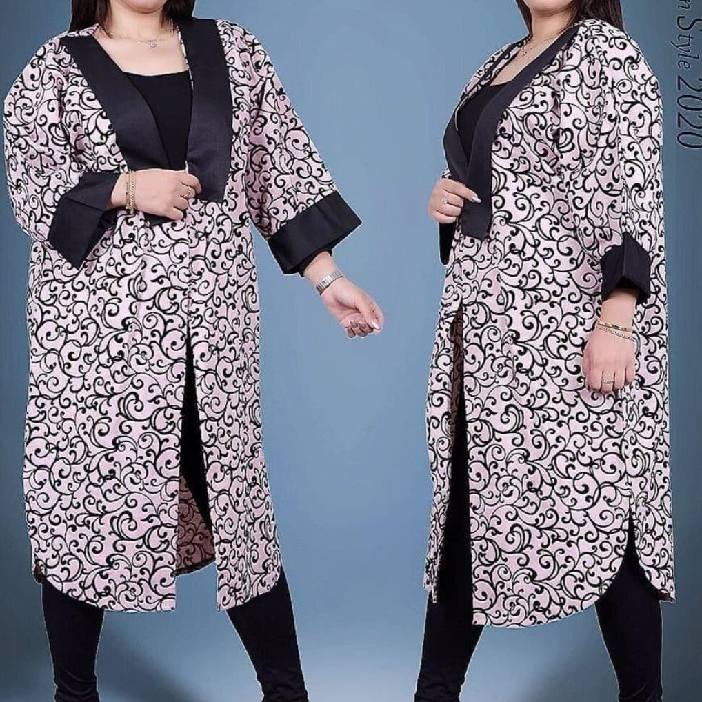 مانتو ژاکارد نساجی