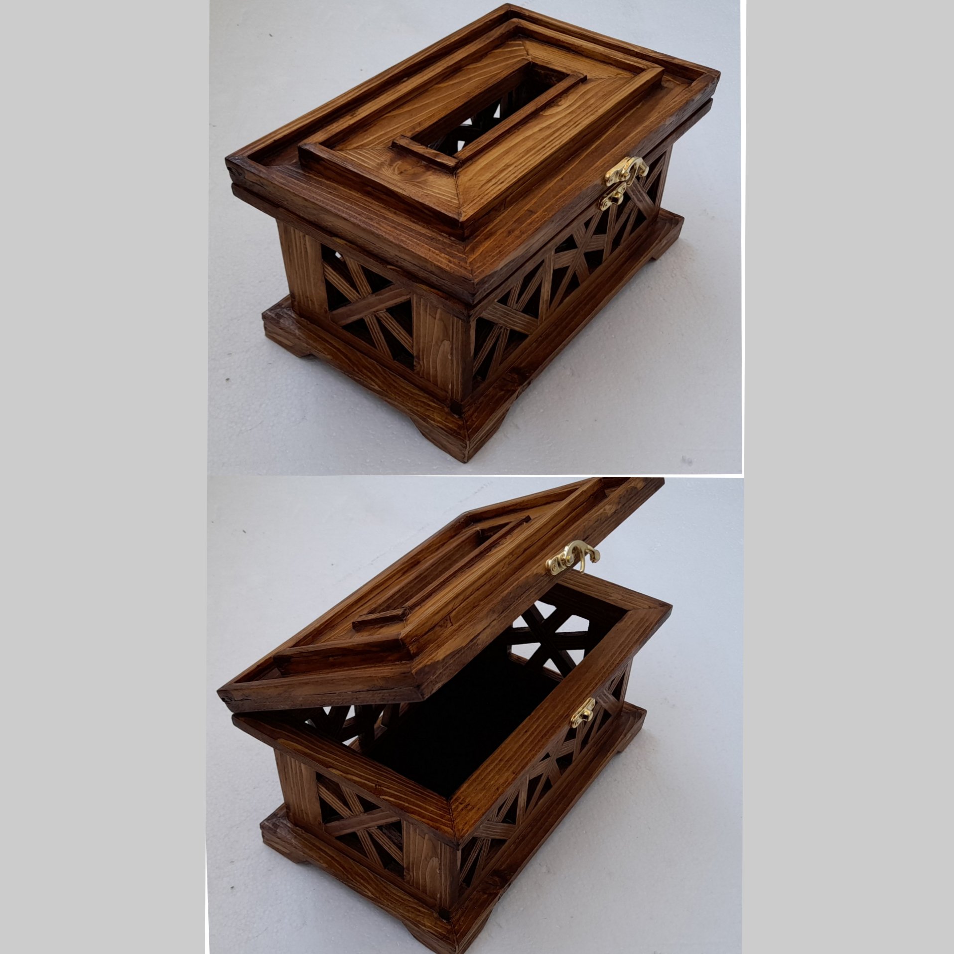 جعبه کاغذ دستمالی گره چینی