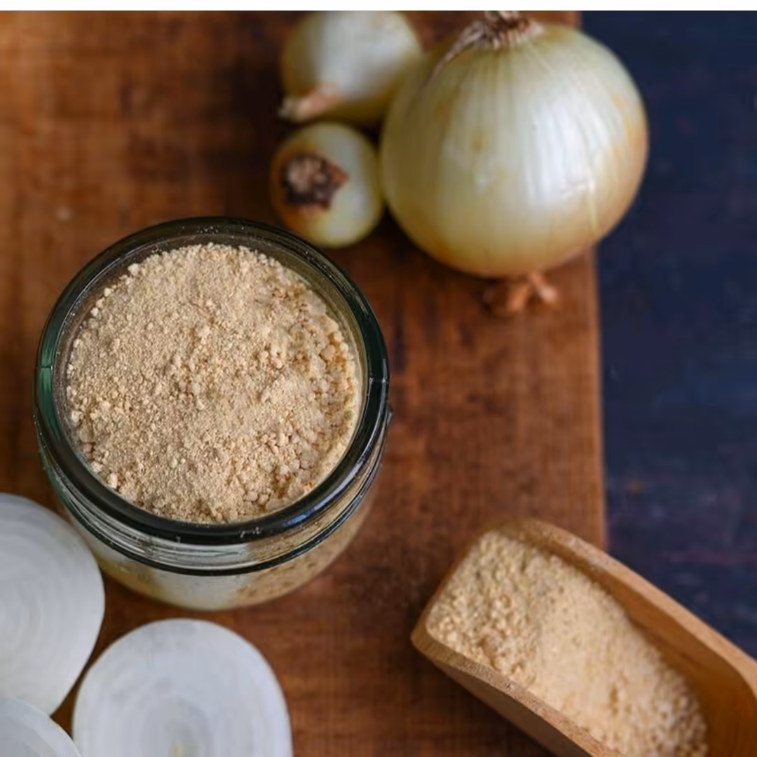 پودر پیاز درجه یک 400گرمی عطر وطعم فوق العاده
