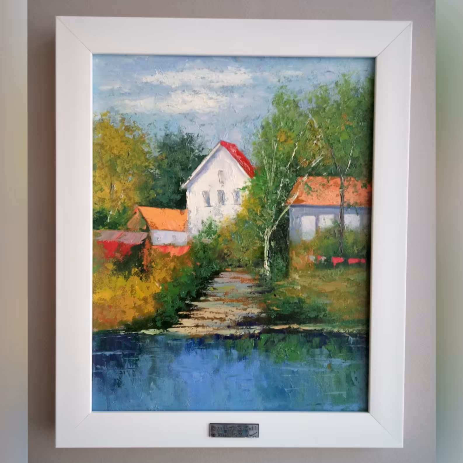 نقاشی منظره  رنگ روغن 