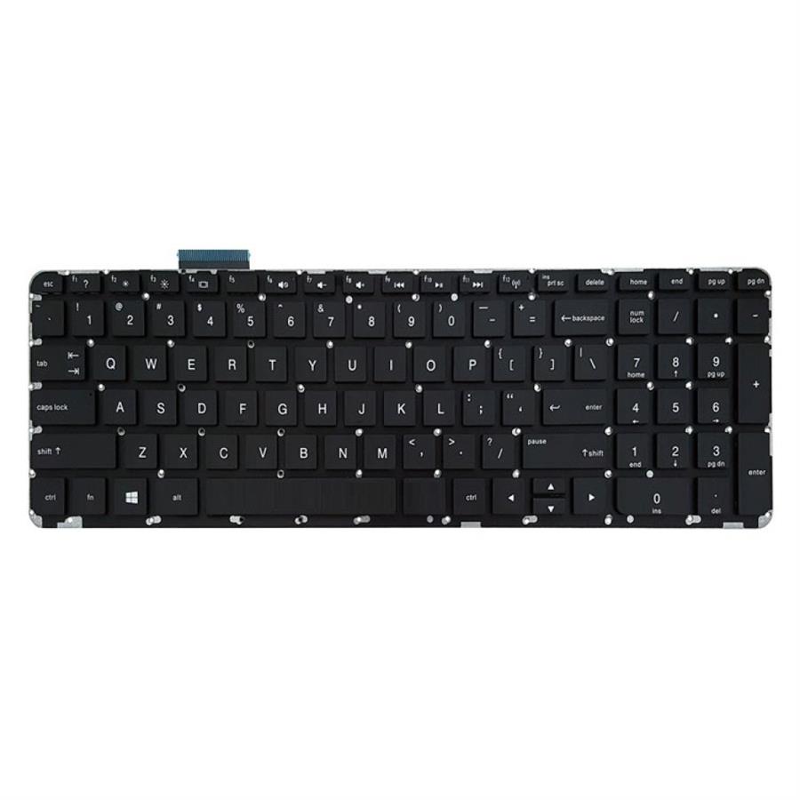 کیبورد لپ تاپ اچ پی ENVY 15 ENVY 17 مشکی اینتر کوچک و بدون فریم