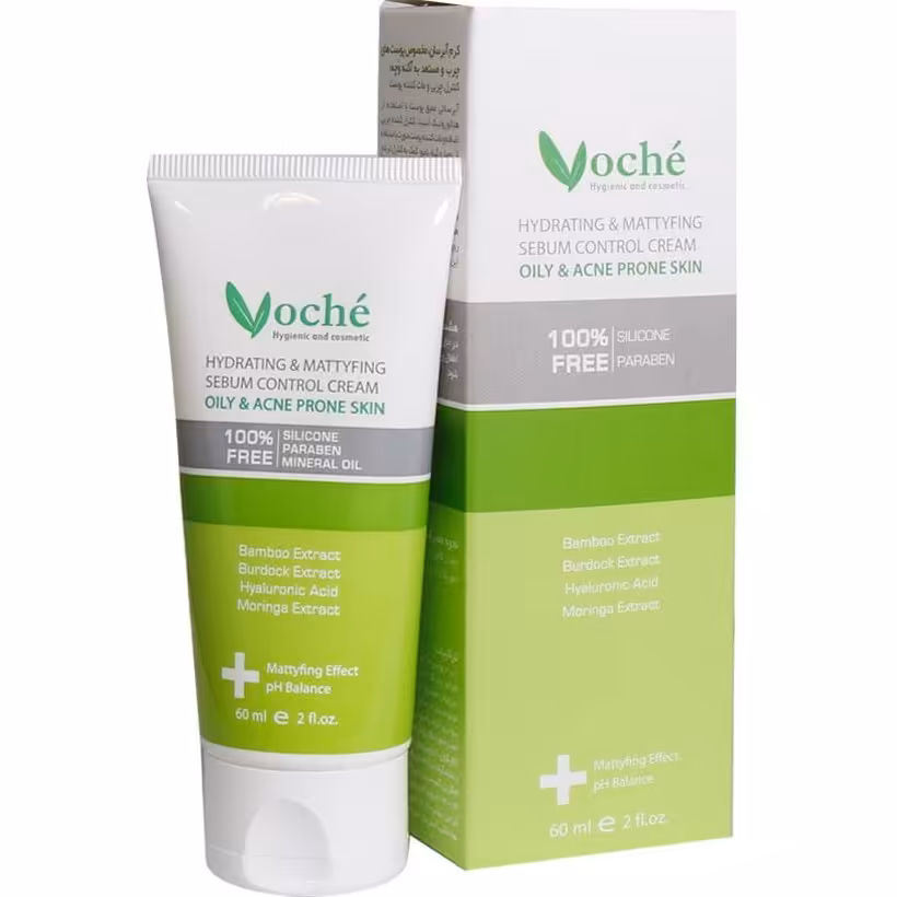 کرم آبرسان مخصوص پوست های چرب و مستعد آکنه وچه (مدل بامبو)/ آبرسان وچه