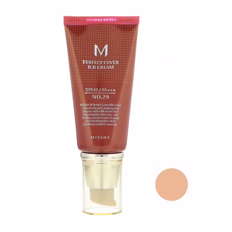 کرم پودر BB میشا شماره 29 حجم 50 میلی لیتر