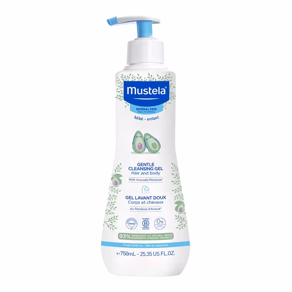شامپو سر و بدن 500 میل موستلا Mustela سفارش عرب