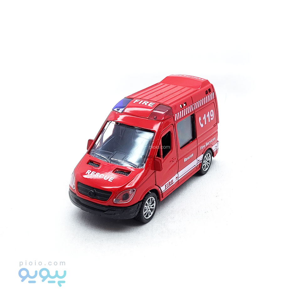 ماشین فلزی آتش نشانی آیتم sk8310