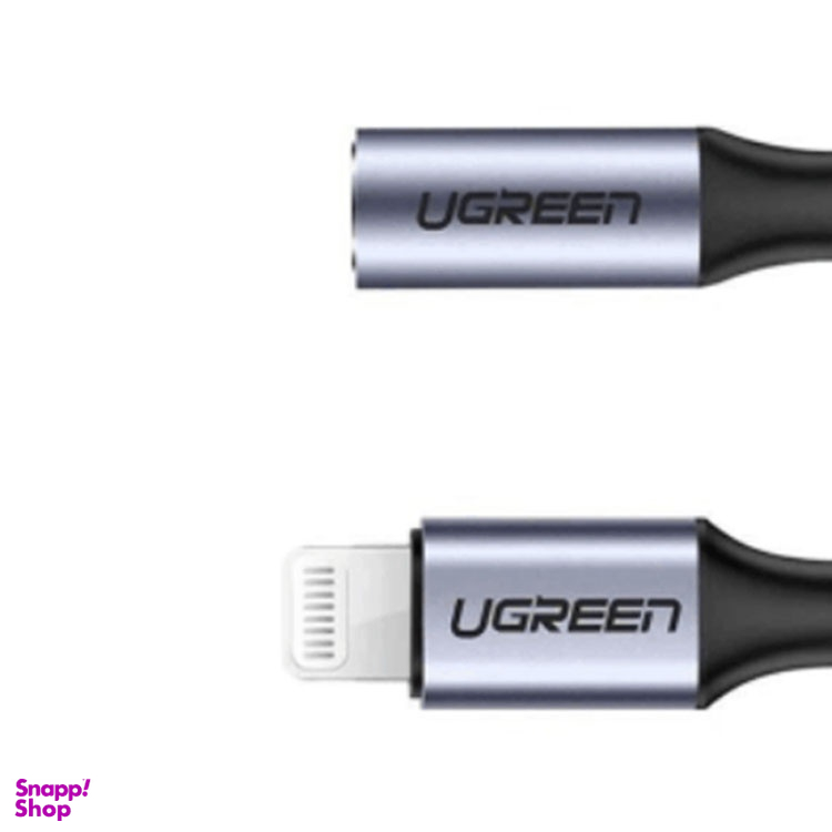 کابل تبدیل لایتنیگ به جک 3٫5 میلی متری یوگرین کد 30756 طول 0٫5 متر