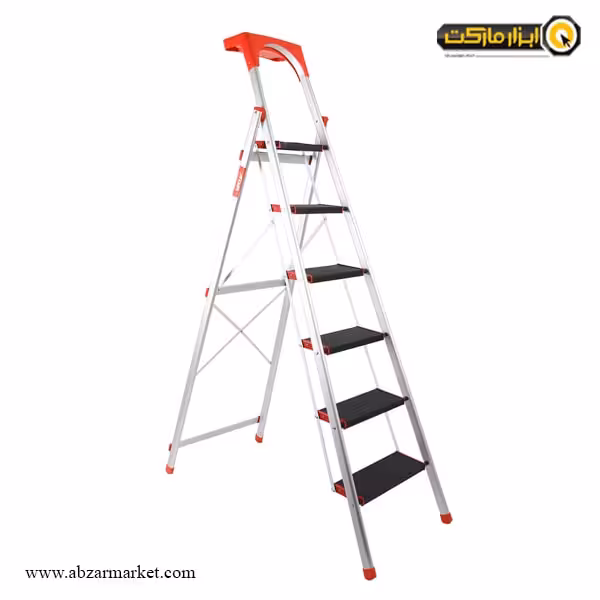 نردبان تاشو آروا 6 پله مدل 4753