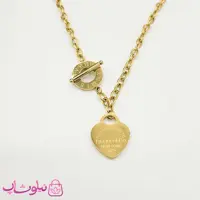 گردنبند زنانه تیفانی استیل طرح قلب