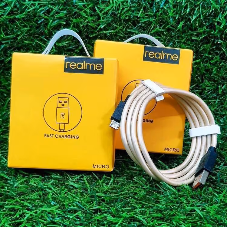 کابل اندروید میکرو مدل realme صد در صد فست شارژ