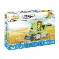 اسباب بازی ساختنی مدل زندگی شهری- ماشین درو Cobi Action Town Small Harvester