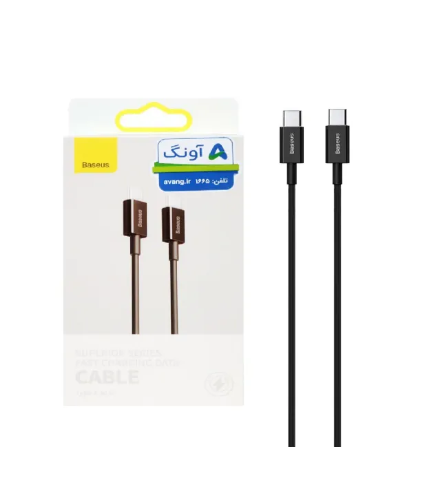 کابل شارژ فست Type-C to Lightning باسئوس مدل CATLYS-A01