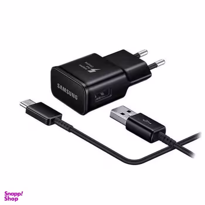 شارژر دیواری مدل Galaxy S10 به همراه کابل تبدیل USB-C غیر اصل