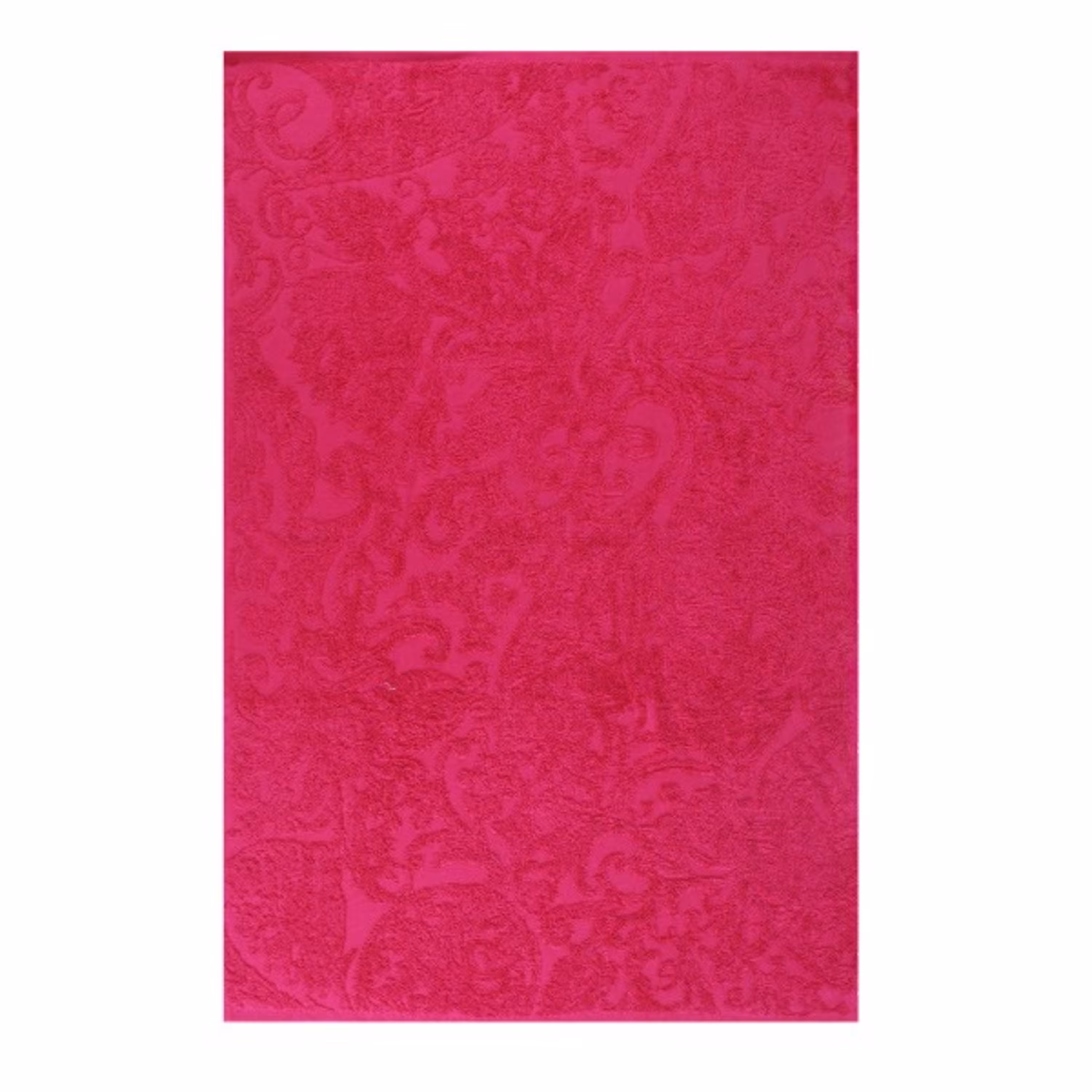 حوله دستی مدل Red Garden سایز 50x90 سانتی متر قرمز