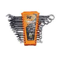 آچار یکسر تخت و یکسر رینگی اچ تی مدل YP-HT252-PPELEKANI مجموعه 12 عددی