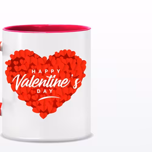 ماگ سرامیکی طرح valentine کد011