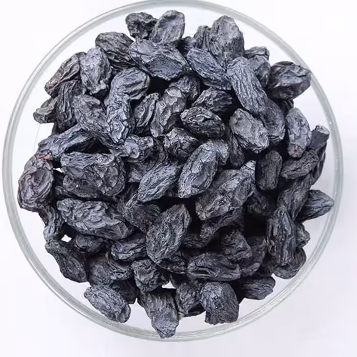 مویز سیاه بدون هسته ازبک بار لوکس و امساله و سایه خشک سایز 18 بهترین کیفیت ممکن 