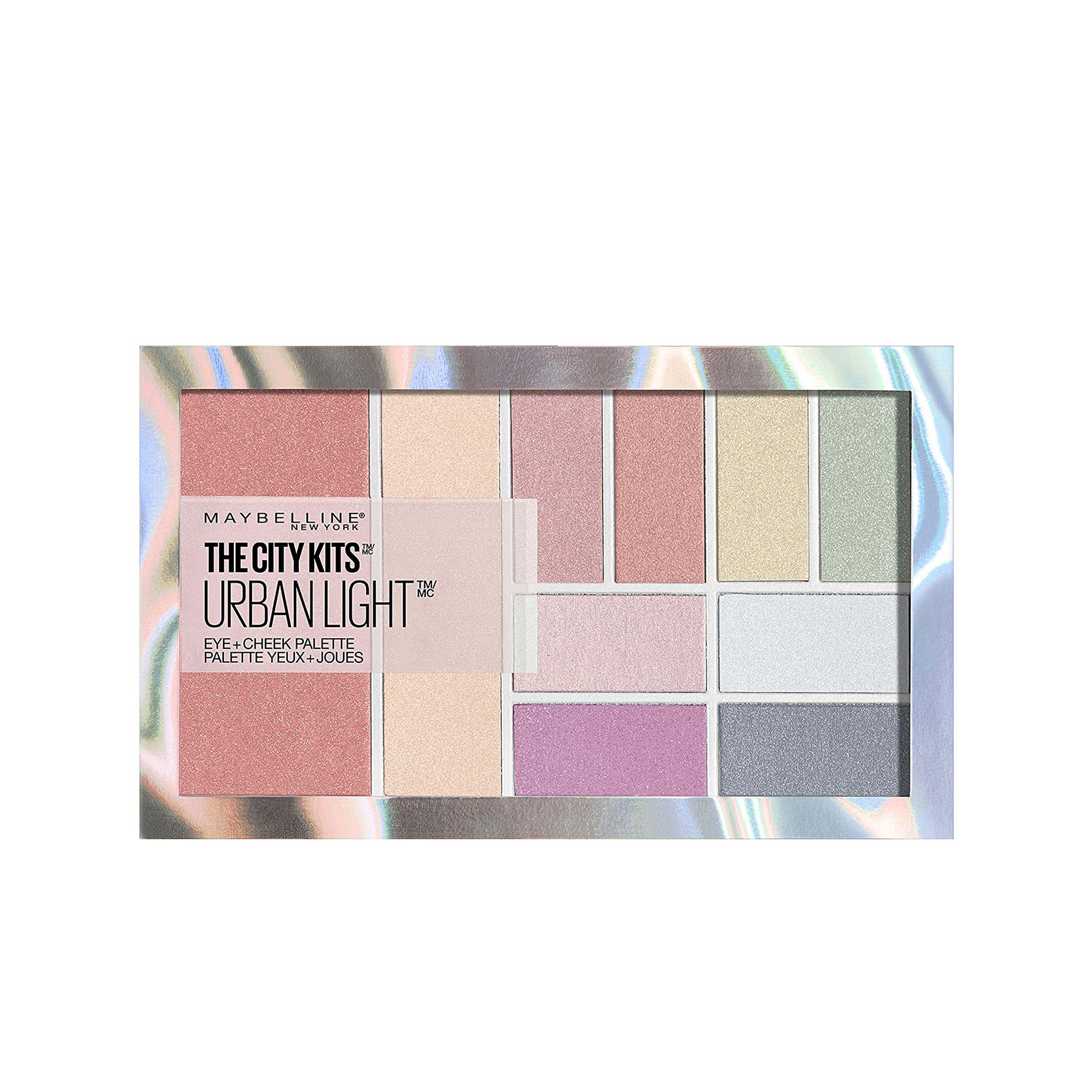 پالت سایه و رژگونه سیتی کیتس میبلین - Maybelline